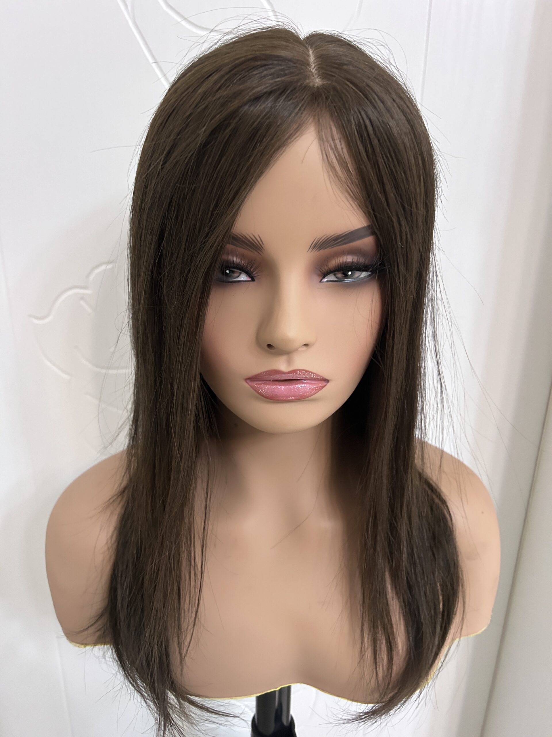Natural-Look Remy Human Hair Lace Front Wig