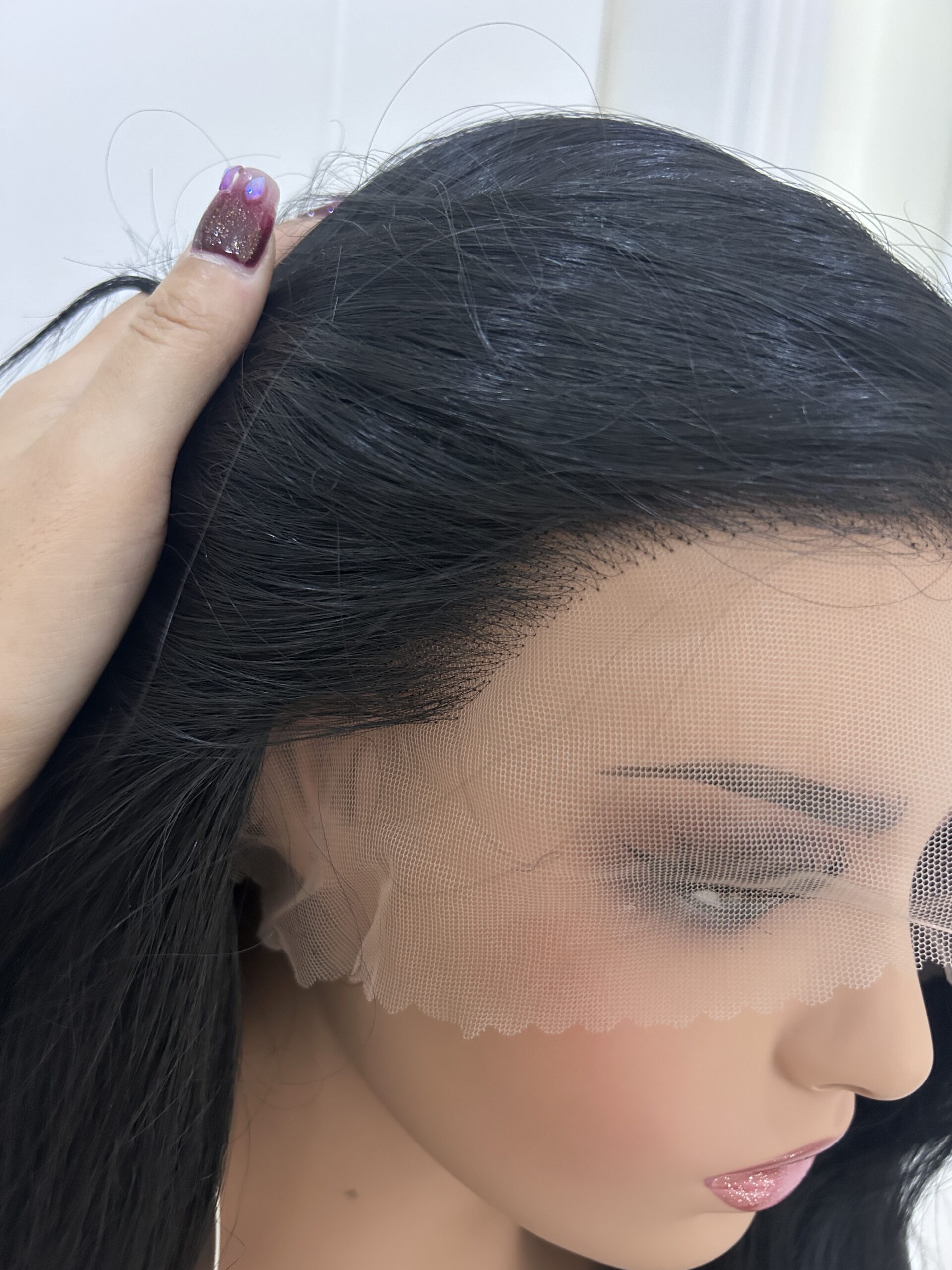 Heat Resistant Fiber 13X6 Synthetic Lace Front Wigs - Image 4