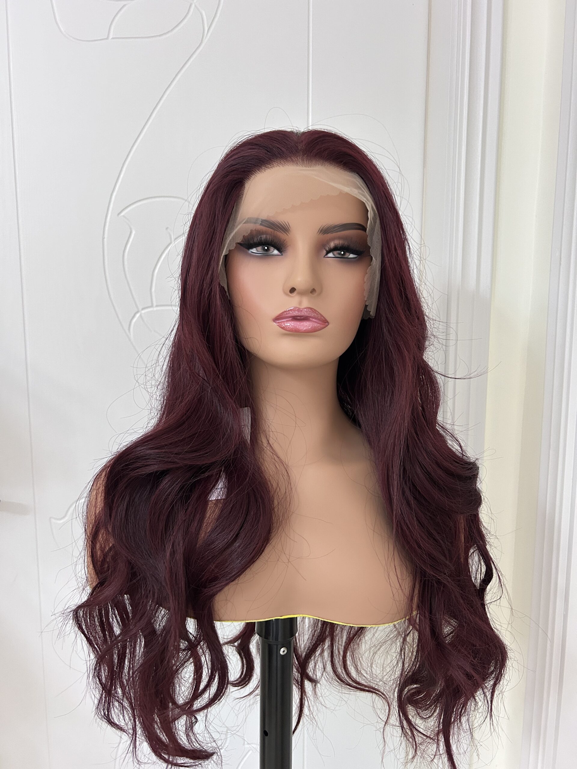 13x6 Lace Front Wig Human Hair-like Synthetic – Heat Resistant