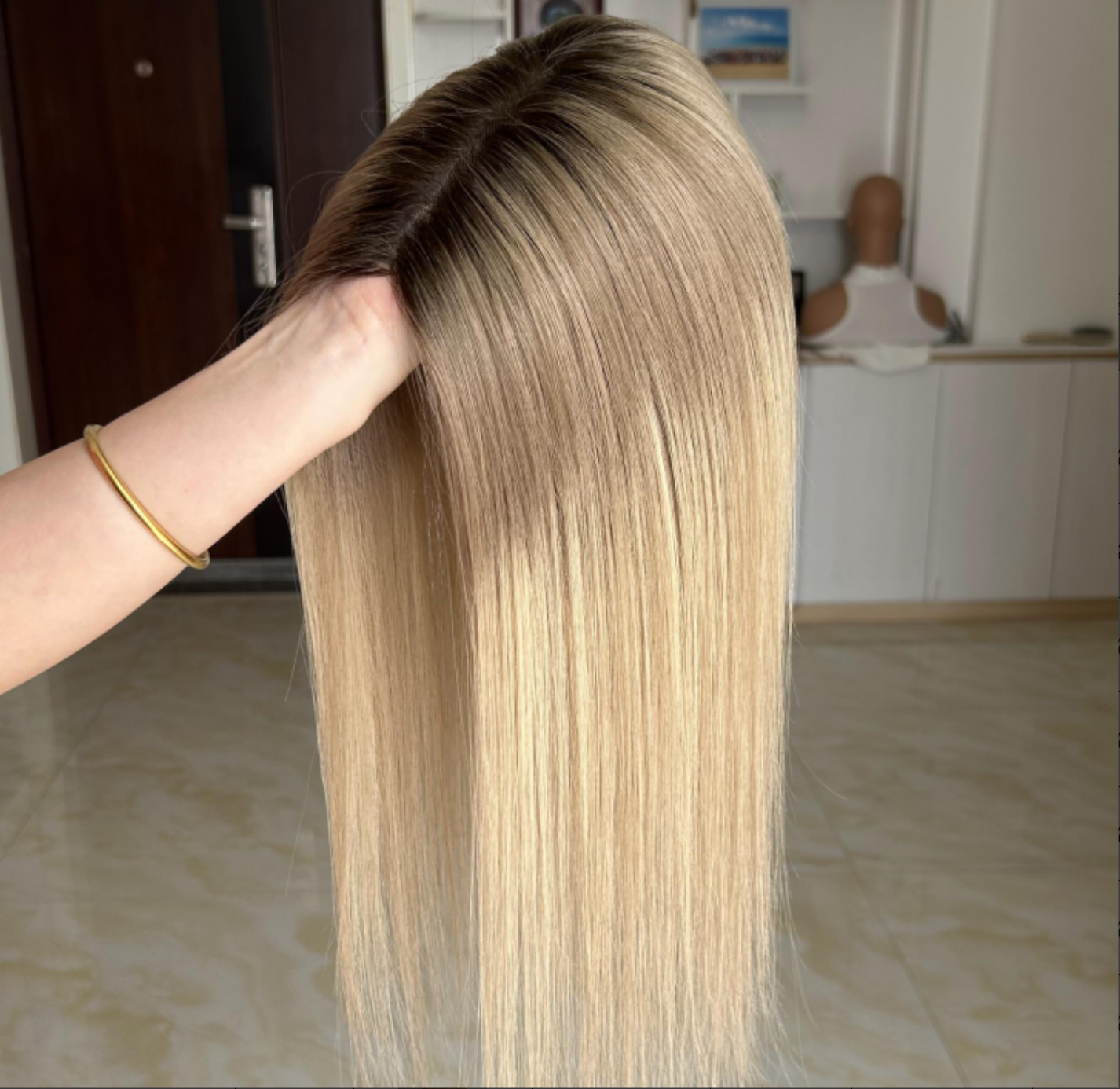 Luxury 100% Remy Human Hair Topper - Image 2