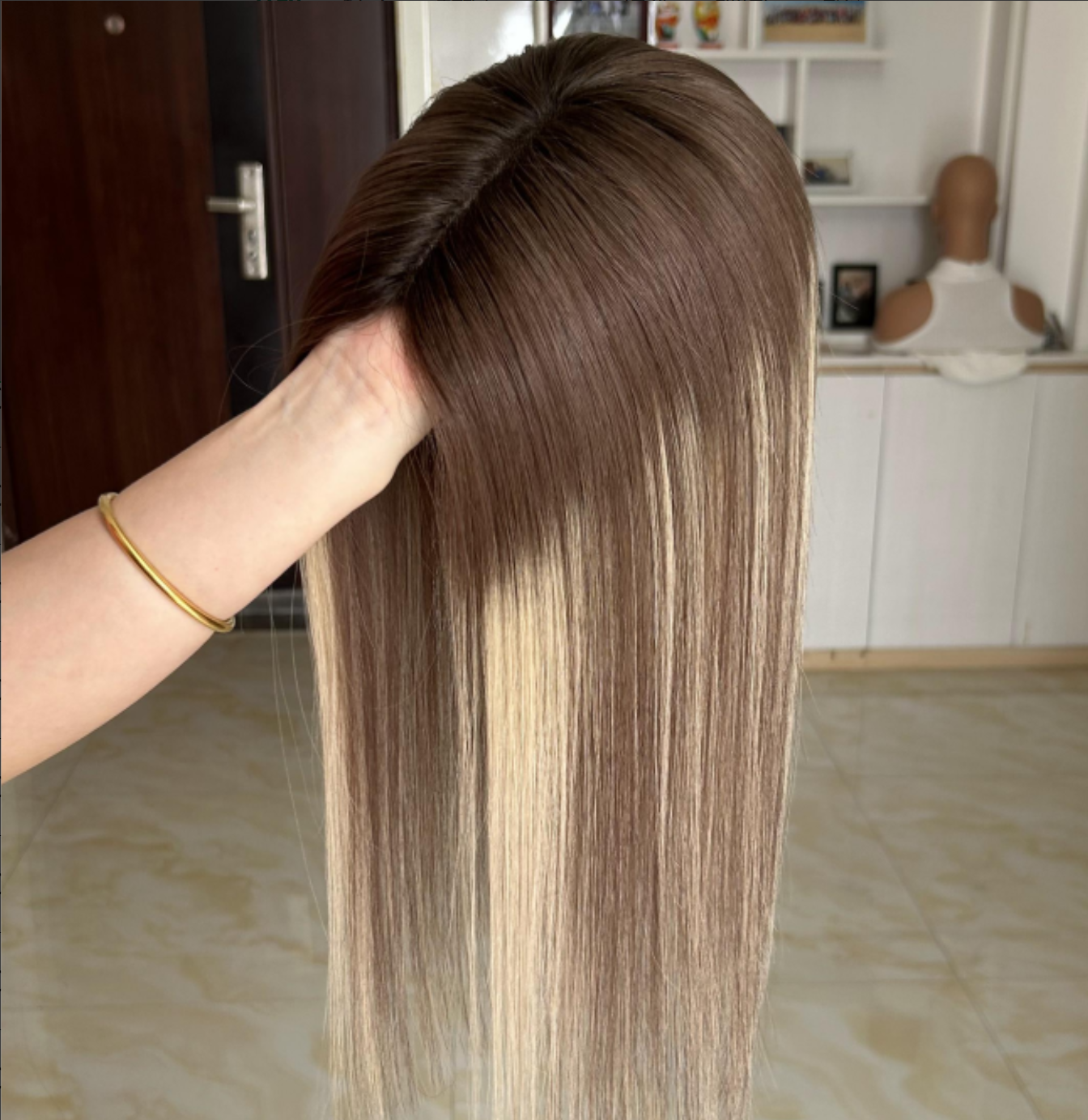 Luxury 100% Remy Human Hair Topper - Image 3