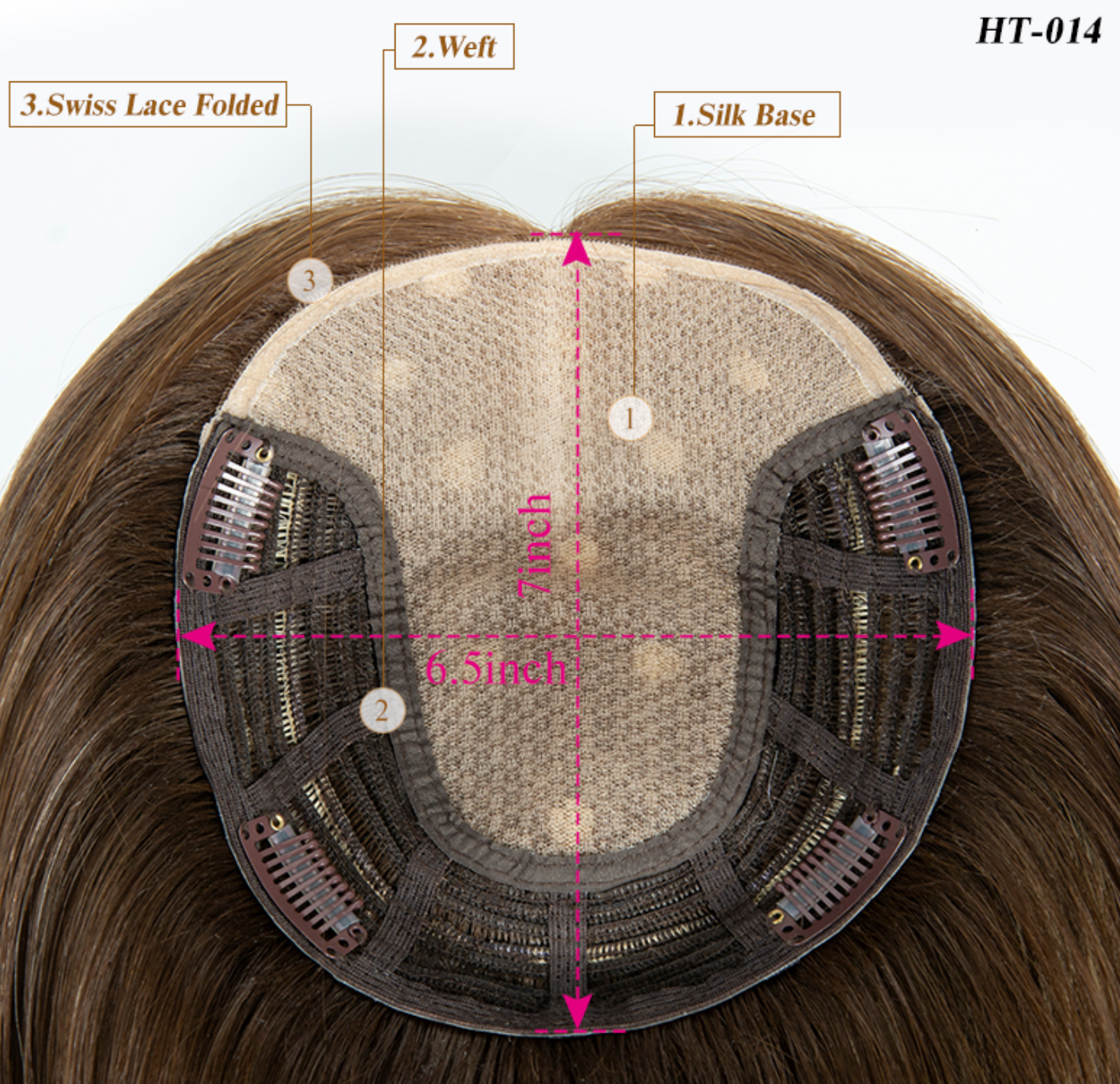 100% Human Hair Topper – Natural Look Hairpiece for Thinning Hair