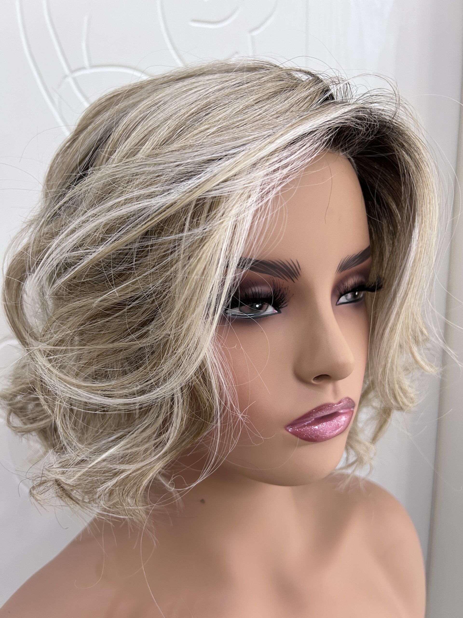 Side Part Heat-Resistant Synthetic Monofilament Wig