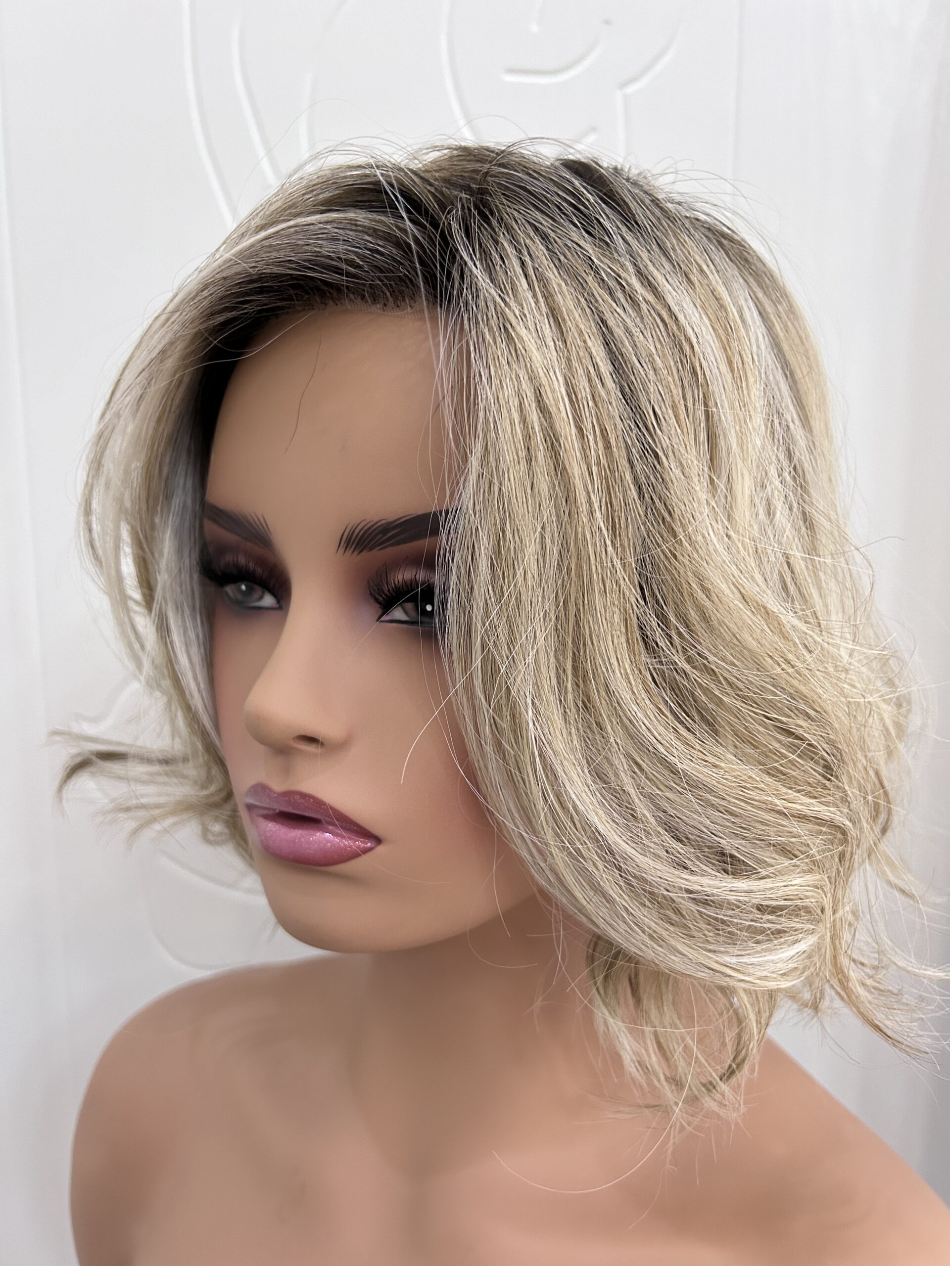 Side Part Heat-Resistant Synthetic Monofilament Wig - Image 3