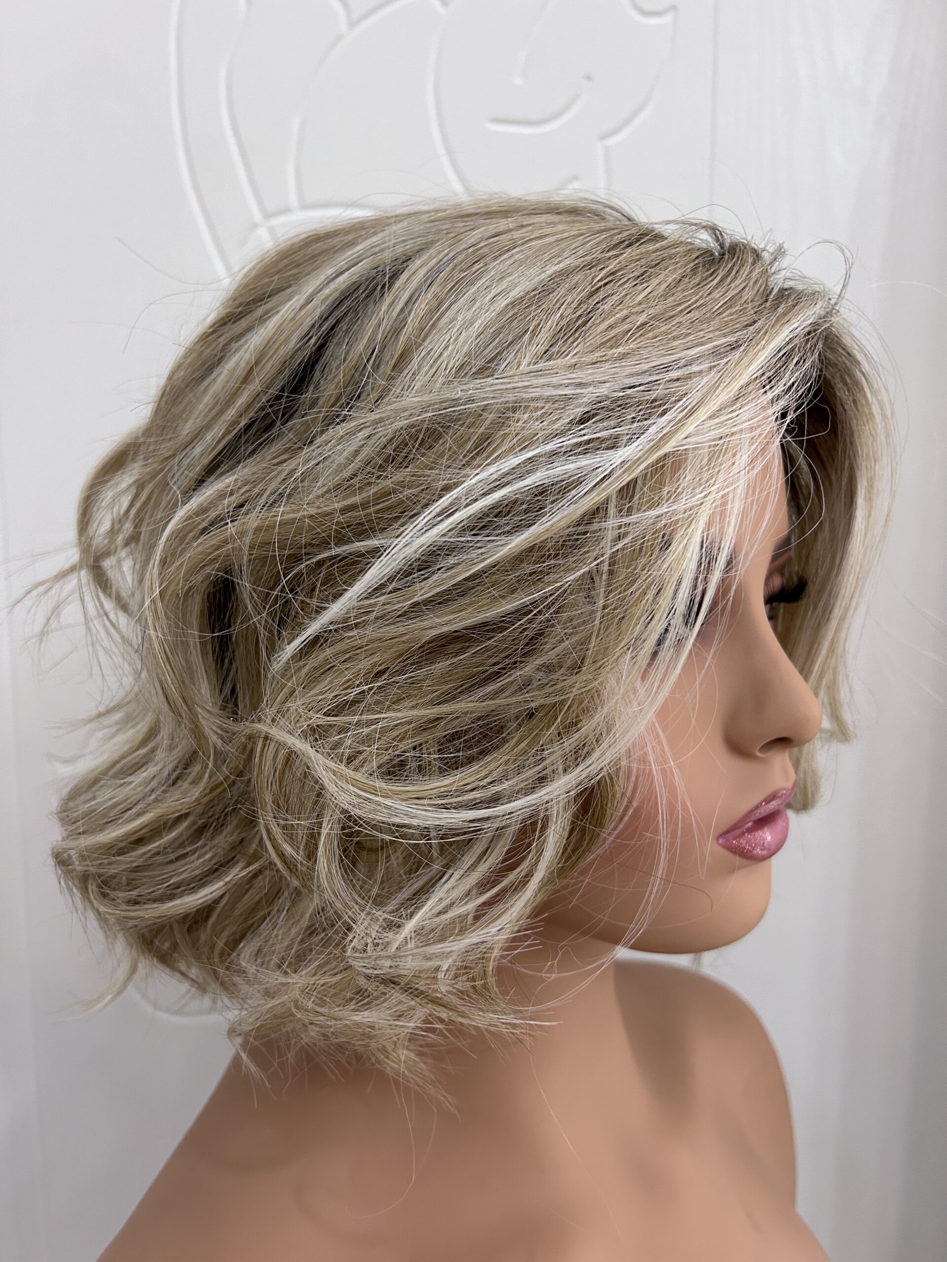 Side Part Heat-Resistant Synthetic Monofilament Wig - Image 6
