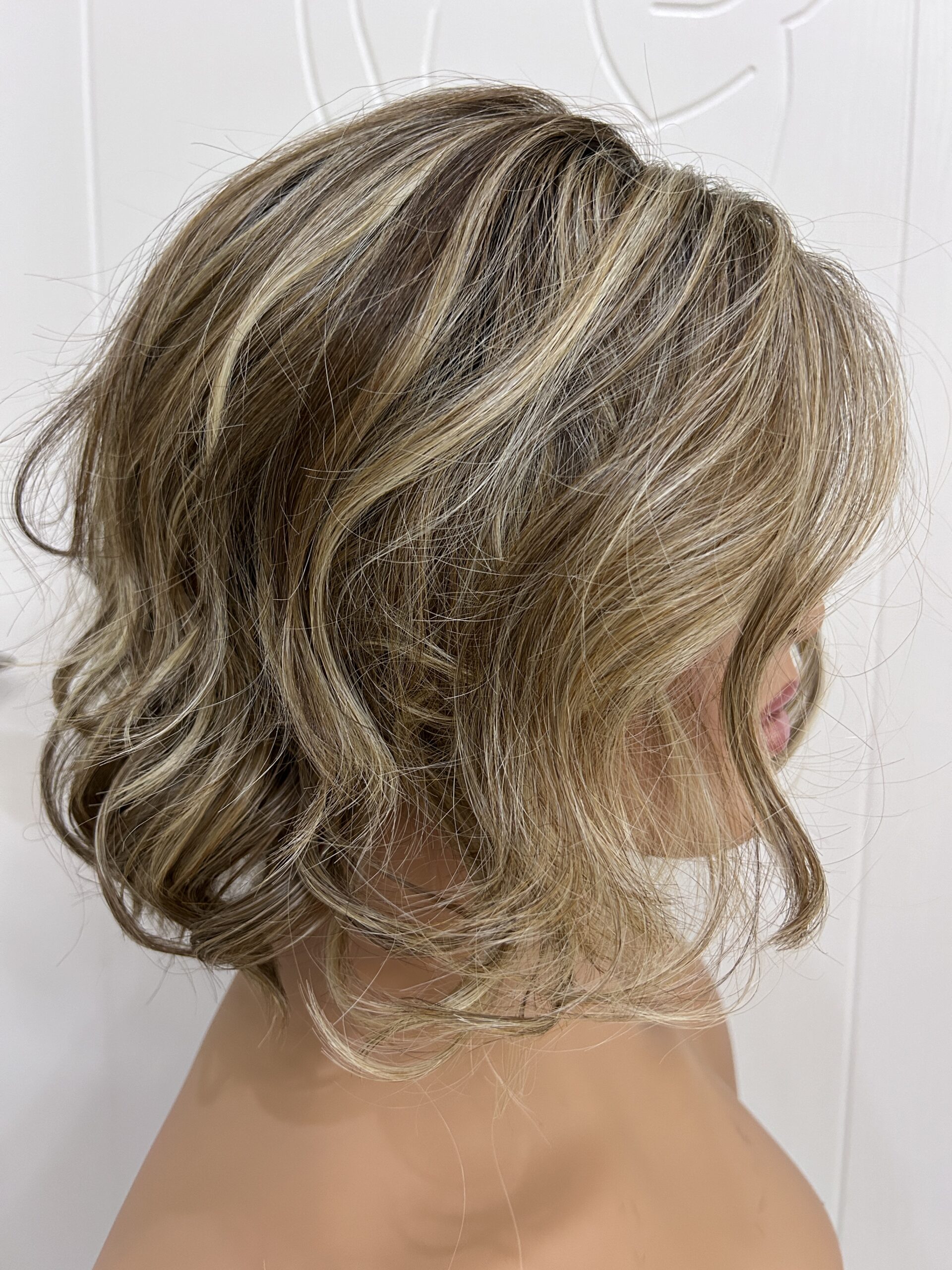 Side Part Heat-Resistant Synthetic Monofilament Wig - Image 10