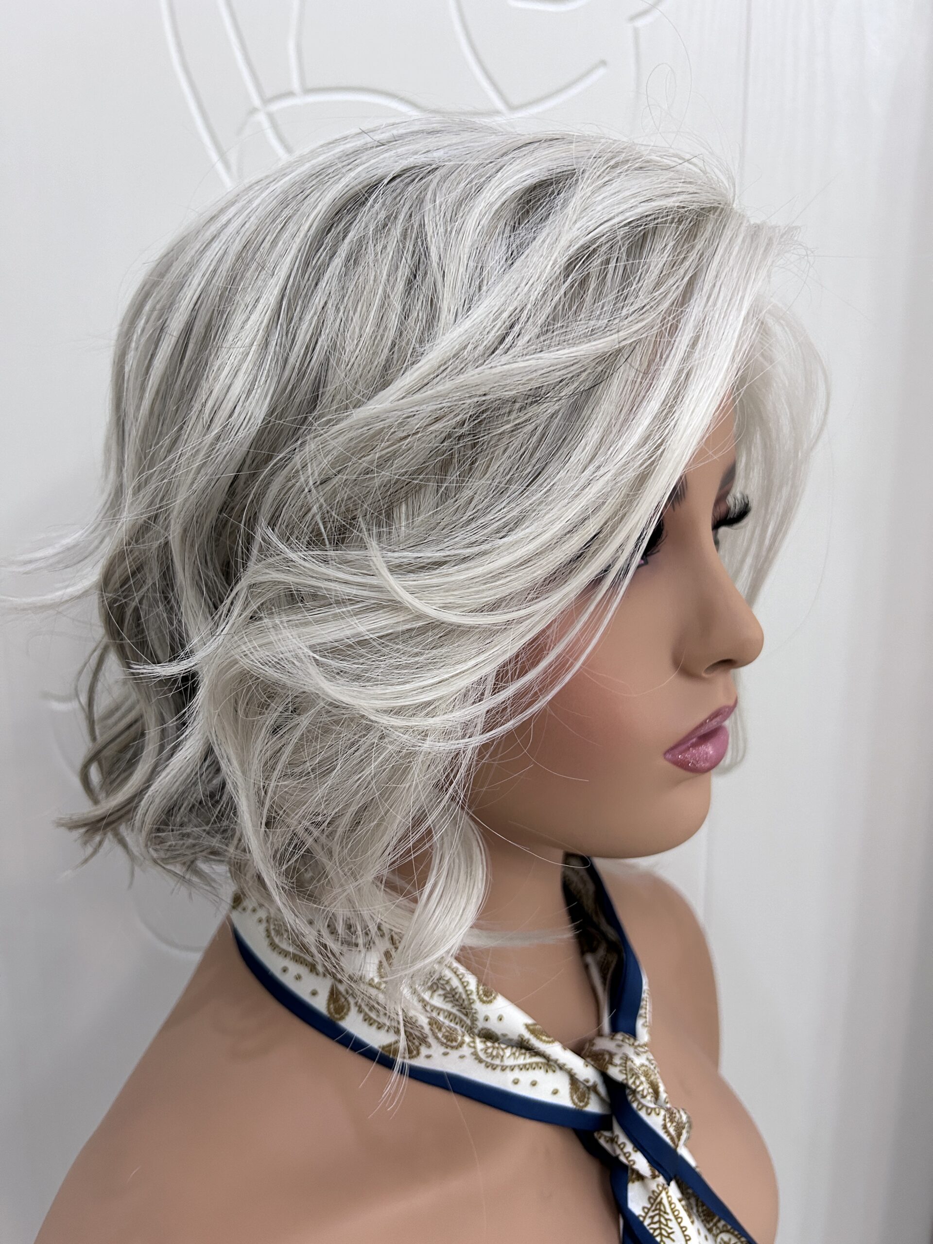 Side Part Heat-Resistant Synthetic Monofilament Wig - Image 11
