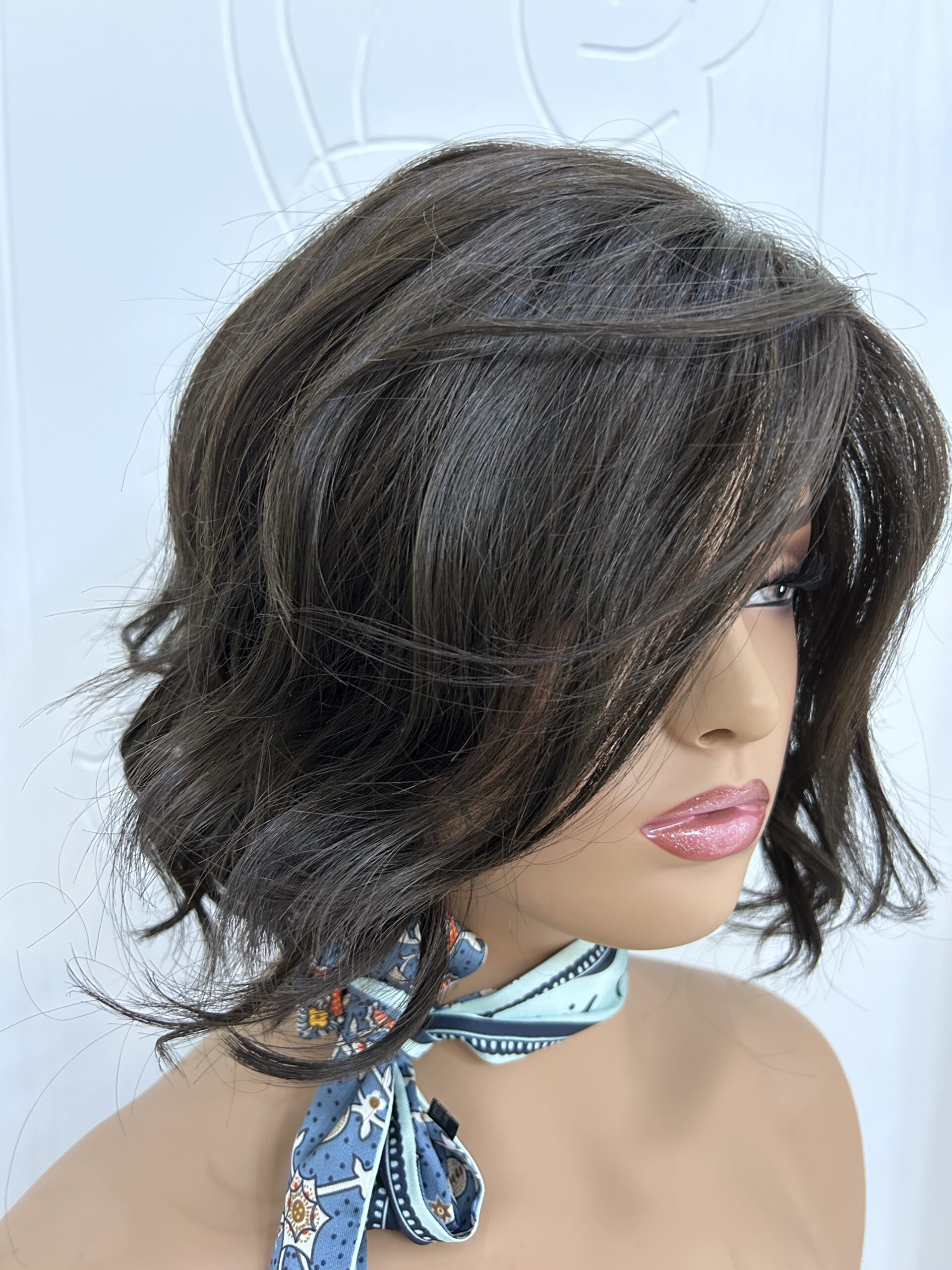 Side Part Heat-Resistant Synthetic Monofilament Wig - Image 12
