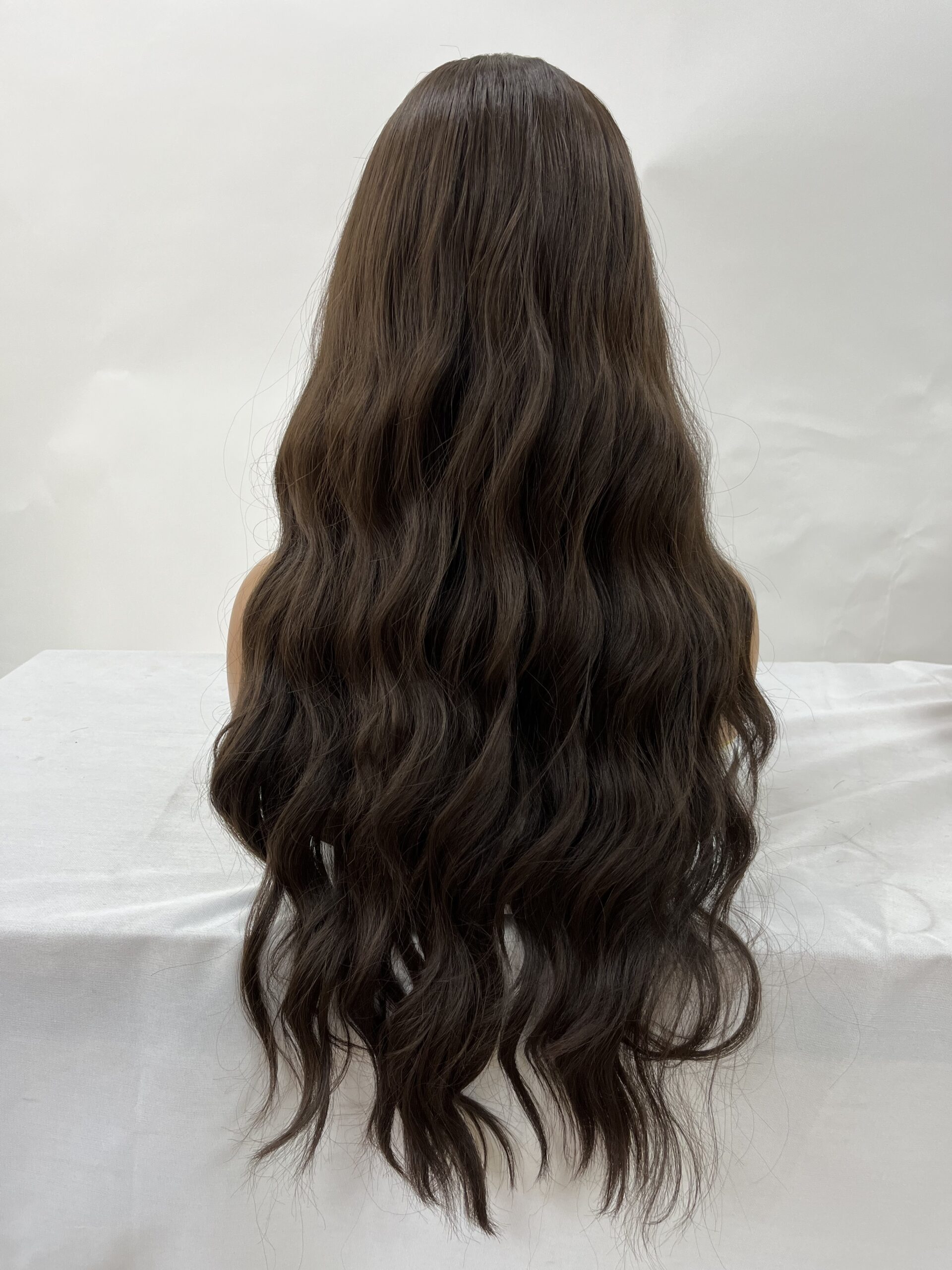 Bangs Included Synthetic Wig - Non-Lace Front, Styled Fringe, Effortless - Image 3