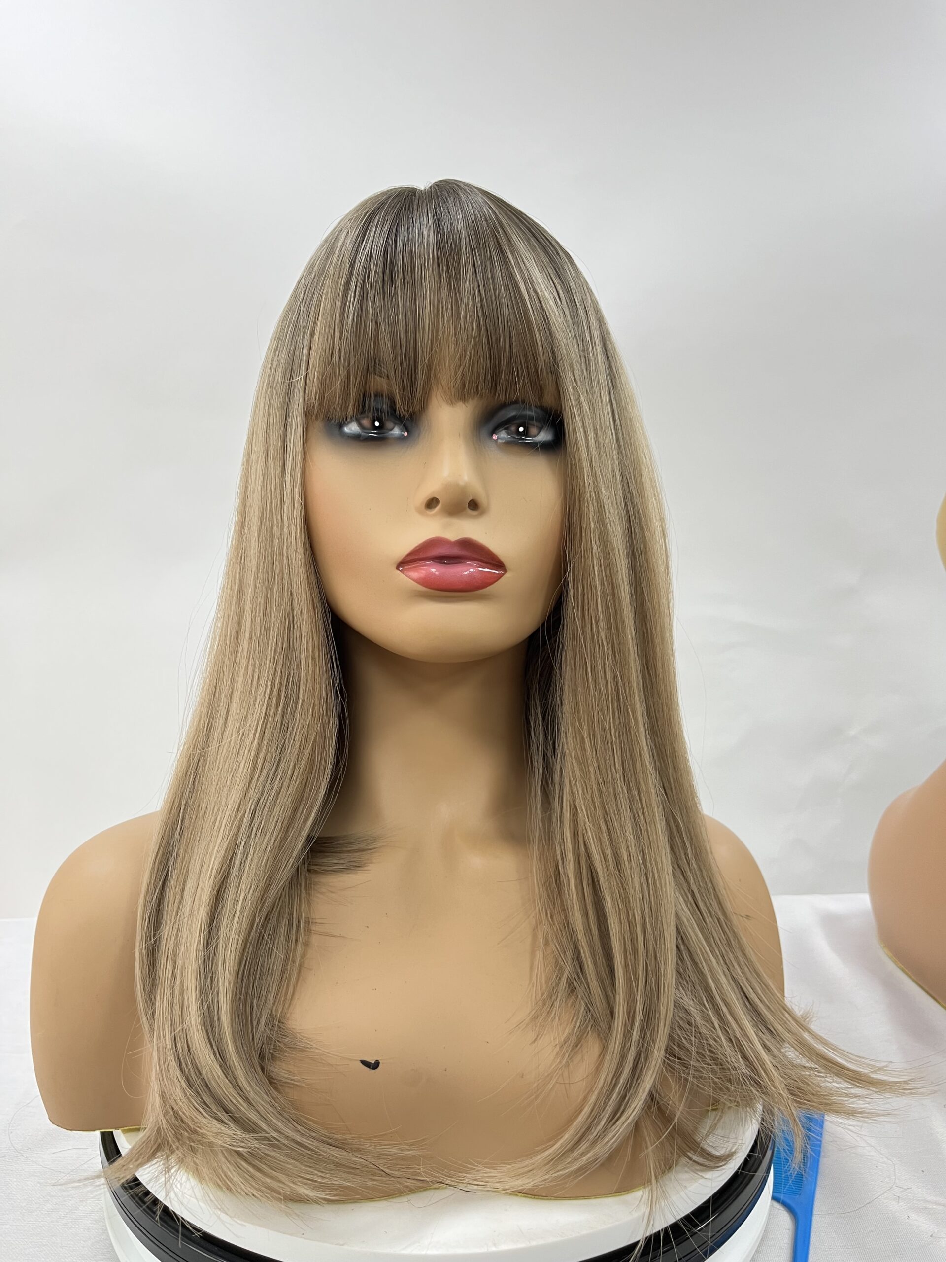Full Synthetic Wig - Non-Lace Cap, Heat Resistant Fibers, Natural Look - Image 4